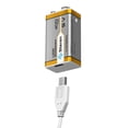 thumbnail image 1 of Batería recargable USB Li-Ion Tipo 9V 400 mAh Steren BAT-LI-9V USB, 1 of 6