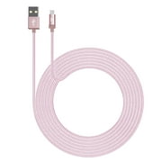 Fuse - Charge & Sync Micro USB Cable Braided 6ft (Pink)