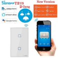 thumbnail image 1 of Sonoff T2 US 2C Wifi Smart Wall Touch Switch in Smart Home Voice Control, 1 of 5