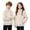 Beige-A, variant on Fuzzy Half Zip Pullover Sweatshirt for Boys Girls Fleece Warm Crewneck Cozy Top with Pockets for Kids Light Blue-A 13-14 Years