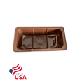 thumbnail image 3 of 50 Trays - 1/2 lb. Plastic Fudge Tray 1 Cavity (Direct Pour) - Heat Stable, 3 of 6