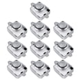 thumbnail image 1 of 10PCS Push Button Lock SA RV Drawer Cupboard Door Knob Motorhome Caravan (Silver 10pcs), 1 of 6
