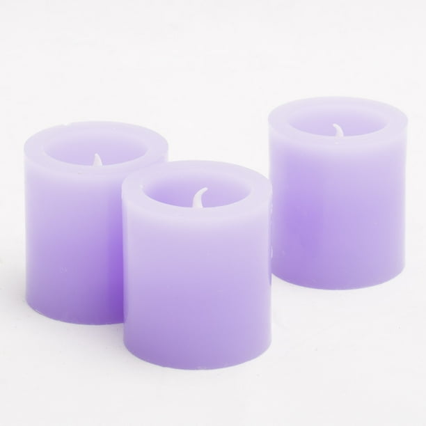 Richland LED Votive Candles Lavender Set of 12