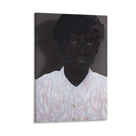 Toyin Ojih Odutola Visual Artist Poster Portrait Artworks Picture Print Poster Wall Art Painting Canvas Gift Decor Home Posters Decorative 16x24inch(40x60cm)