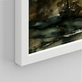 thumbnail image 5 of PixonSign Framed Canvas Print Wall Art Set - Alpine Dawn Watercolor Mountain Range Landscape Posters - Set of 3 Nature Farmhouse Decor Vintage Pastel Wall Décor for Living Room - 11"x14" White, 5 of 5