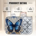 thumbnail image 2 of 4 Pack Pot Holders,Kitchen Essential, Potholder Set,Blue Butterfly With Spotted Wings, 2 of 6