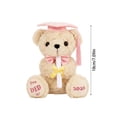thumbnail image 2 of Decorr 7.1" Graduation Teddy Bear Plush Toys, Black Grad Cap Stuffed Animals with "Congrats Grad! 2026" Embroidery, Soft Grad Bear Doll for 2026 Graduation Gifts & Commemorative Decor, 2 of 6