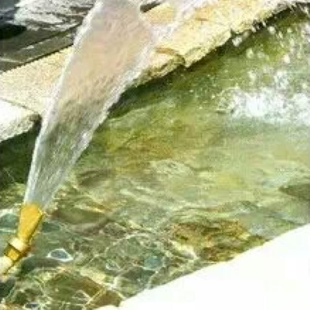 Fuente De Agua Durable De Del Jardín De La Charca De La Cabeza De Espray De La Boquilla De La Forma Del Ventilador, Conveniente Para La Ch DN20 Macarena Boquilla de la fuente de agua
