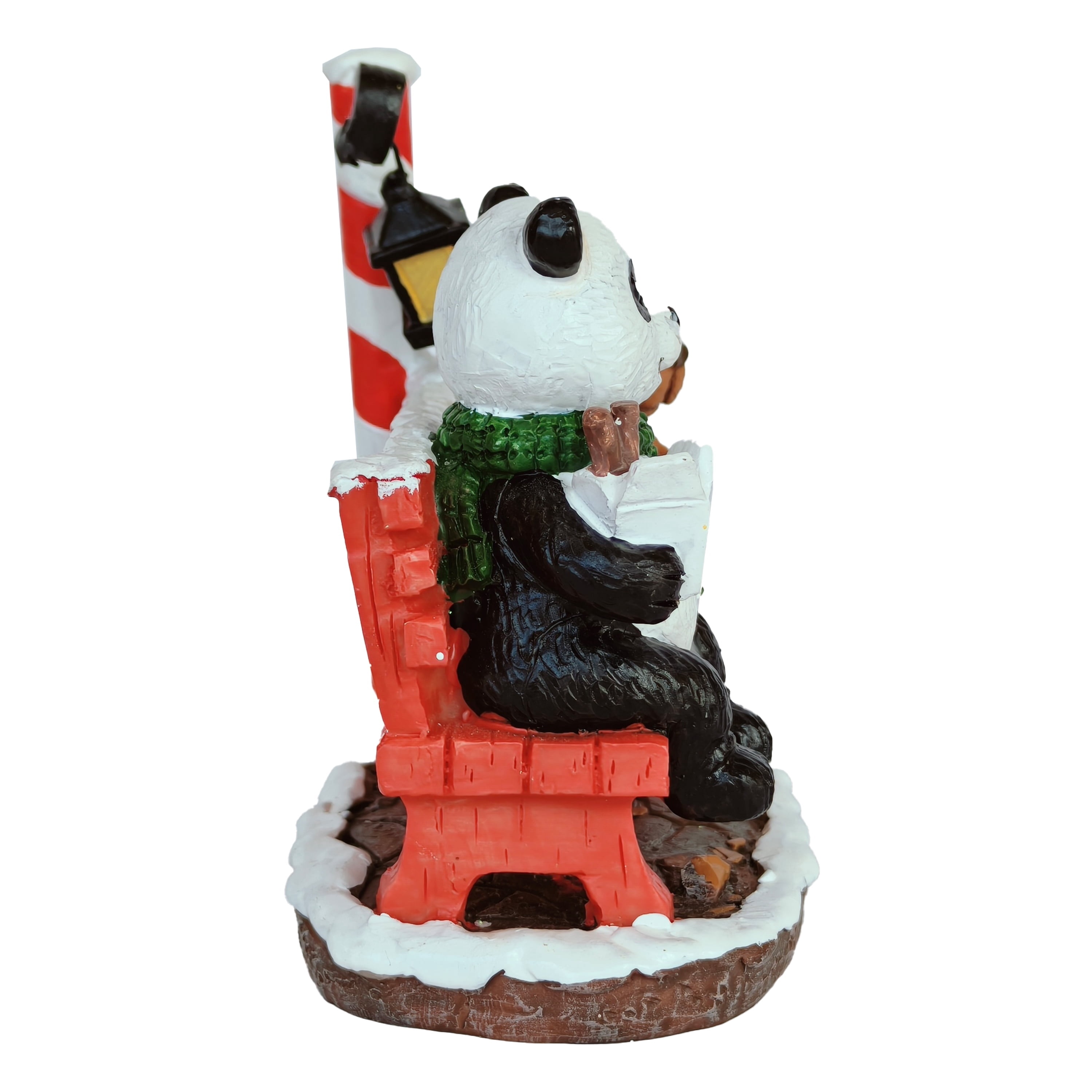 Bench Buddies Christmas Village Decorative Figurine, Multicolor, 3.5", by Holiday Time
