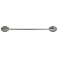 thumbnail image 1 of Solid Copper 24in. Towel Bar with Oval Backplates in Satin Nickel Finish -, 1 of 1