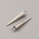 thumbnail image 1 of Zinc Alloy Pendants Cone/Spike Platinum 25x4mm Hole: 2mm, 1 of 2