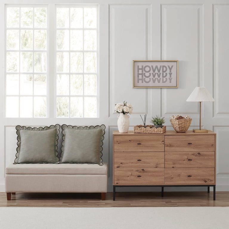 Home Decor Collection 4 Pack 11x14 Rectangular Woven Water