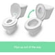 thumbnail image 2 of Asiento de entrenamiento para ir al baño Ingenuity Blanco, 2 of 6