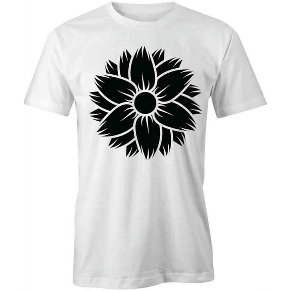 Sunflower T-Shirt | Pretty Flowers White Tee Gift