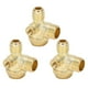 thumbnail image 1 of Válvula de retención de latón, 3 piezas, válvula de retención, válvula de retención de compresor de aire de 3 vías, accesorio neumático, logre más, 1 of 9