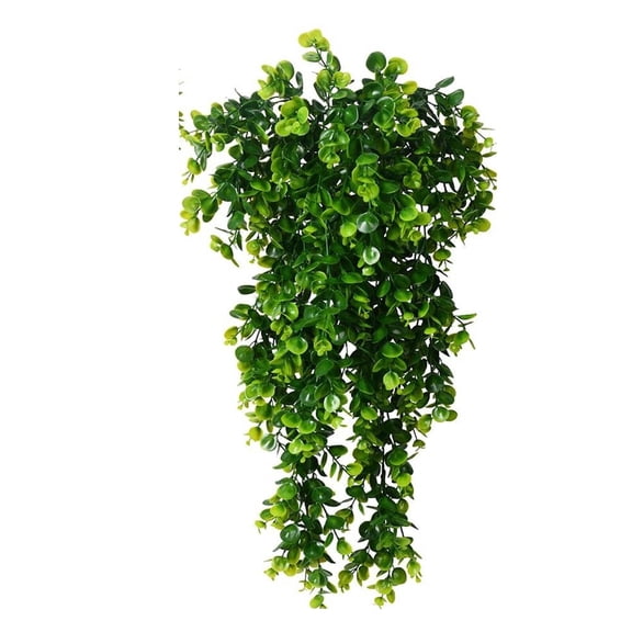 TUWAFE Artificial Eucalyptus Vine Garland, Indoor/Outdoor Fake Plant for Wall and Office Decor