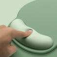 thumbnail image 4 of Computer Game Mouse Pad Environmental Milk Silk Fabric + Plastic Bottom + Memory Foam Ergonomic Mousepad for Office Accessories, 4 of 7