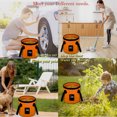 thumbnail image 5 of Collapsible Bucket,5 Gallon Portable Folding Water Portable Collapsible Wash Basin Folding Bucket Water Container Fishing Bucket for Travelling Camping Hiking Fishing Gardening, 5 of 8