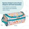 thumbnail image 4 of Wildkin Kids Travel Toiletry Bag (Confetti Peach), 4 of 7