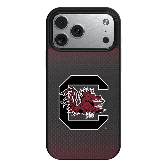 South Carolina Gamecocks Linen Logo iPhone Magnetic Bump Case