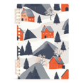 thumbnail image 7 of FORMRS 1-Subject Spiral Notebook 8" x 5" College Ruled 60 Refillable Sheet A5 Hard Cover, 2 Pack, Blue Snow Houses, 7 of 7