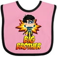 thumbnail image 3 of Inktastic Big Brother Superhero Boys Baby Bib, 3 of 4