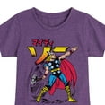 thumbnail image 3 of Marvel Thor - Katakana - Toddler and Youth Girls Fitted Short Sleeve Graphic T-Shirt, 3 of 5