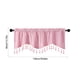 thumbnail image 3 of Cortinas Con Flecos, Cortinas Cortas Con Borlas, Paneles Con Bolsillo Para Barra, Decoración Elegante Para El Hogar, Transformación De Habitaciones Acogedoras, Instalación Sencilla, Estilo Versátil, 3 of 8
