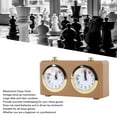 thumbnail image 3 of Retro Analog Chess Clock Timer, Wind Up Mechanical Chess Clock with Large Easy to Read Dials, Professional Competition Mechanical Chess Timer, No Battery Needed, 3 of 7