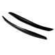thumbnail image 4 of Molduras de cejas para faros delanteros de automóvil, pegatinas para TT 2006-2014, tiras, párpados, cubierta de lámpara, resina Negro brillante, 4 of 5