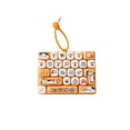Clicky Keyboard Fidget, 26-Key Cute Keyboard Fidget Toy Keychain, Press ...