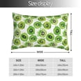 thumbnail image 2 of Kdxio Cotton Pillow Cases 14"x20" Pillowcases,Soft and Breathable Bedroom Pillow Cases-Green Kiwi, 2 of 8