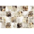 thumbnail image 3 of Panneau Mural 3D en Faux Carreaux PVC Or et Blanc Dundee Deco, 3 Pi X 2 Pi, Revêtement Mural de Design Intérieur pour Application Commerciale et Résidentielle, 5,8 Pi2 Chacun, 3 of 4