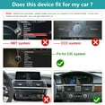 thumbnail image 2 of Road Top 8.8 inch Portable Touch Screen Car Stereo for 2010-2012 BMW 5 Series E60 E90 E91 E92 E93 with CIC System Apple Carplay Android Auto Radio GPS, 2 of 7