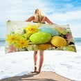 thumbnail image 2 of EUDIDV Towel - Quick Dry Microfiber Beach Towel Super Lightweight Colorful Bath Towel Sandproof Beach Blanket Multi-Purpose Towel For Travel Swimming Pool 30x60 Inch Beach Towel, 2 of 6