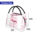 thumbnail image 2 of Balery Flamingo Bolsa de Aislamiento Portátil – Bolsa de Almuerzo con Forro de Aluminio Mejorado, Funda Impermeable y Fácil de Limpiar para Picnic y Caja de Almuerzo, 2 of 6