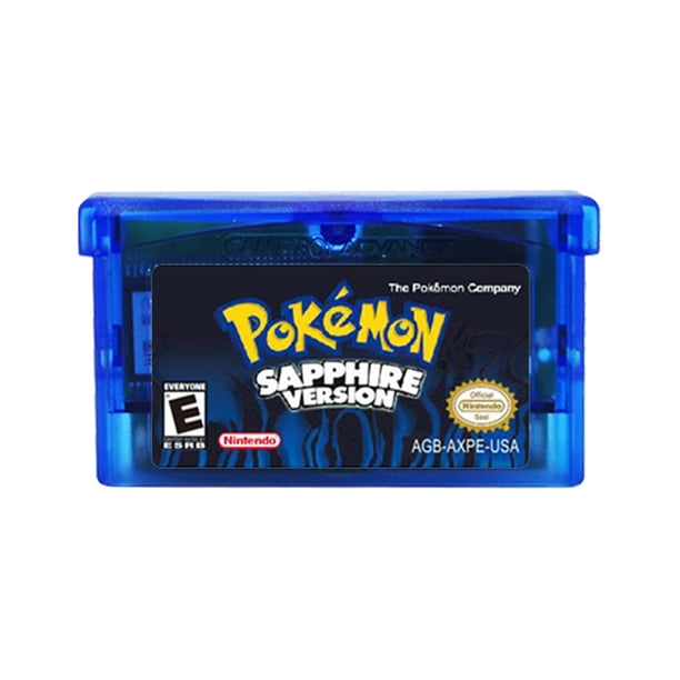 Tarjeta Juego NDSL GB GBC GBM GBA SP Pokemon Ruby Versión Tarjeta Juego (zafiro)