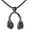 Black, variant on Riforla Music Earphone Earphone Pendant European and American Fashion Men's Necklace Womens Jewelry Bronze