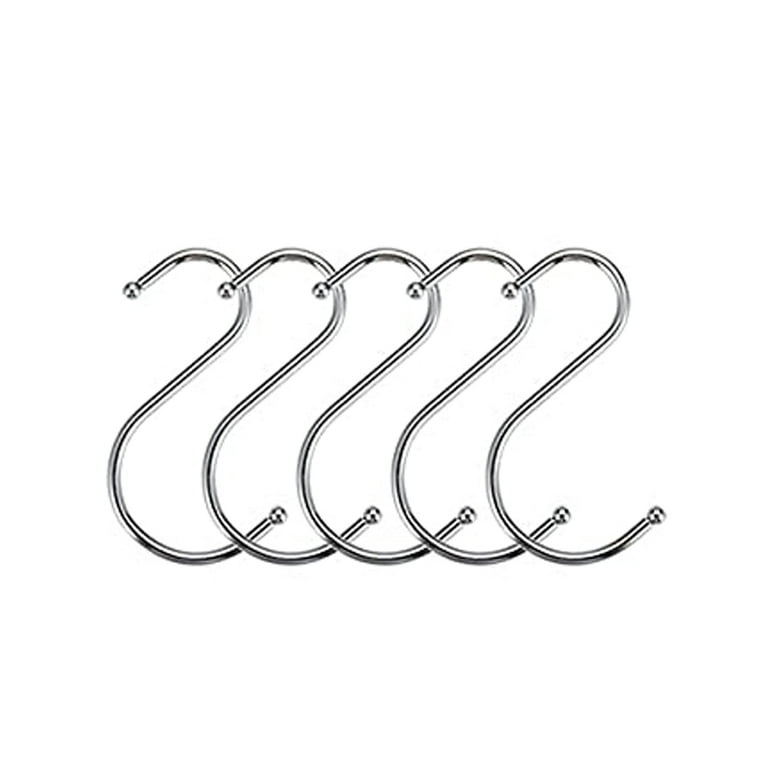 5PC S Hooks Stainless Steel for Hanging