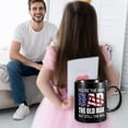 thumbnail image 2 of Gifts for Dad from Daughter Son, 11Oz You're The Man, Novelty Funny Coffee Dad Mugs, Father's Gift Ideas Birthday Christmas Presents Black, 2 of 2