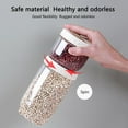 thumbnail image 3 of Airtight Food Storage Containers - Plastic BPA Free Kitchen Pantry Storage Containers for Sugar  Flour and Baking Supplies - Dishwasher Safe, 3 of 6