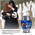 thumbnail image 4 of Dog Canine Colorflow - Large Urns For Human Ashes Adult Female - Decorative Small Urn For Human Ashes - Keepsake Cremation Urn For Women 3 Inch, Set Of 2, 4 of 5