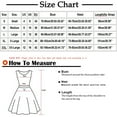 thumbnail image 3 of Fesfesfes Women Dress Bohemian V-Neck Loose Sleeveless Print Mid-Claf Dress Tops on, 3 of 9