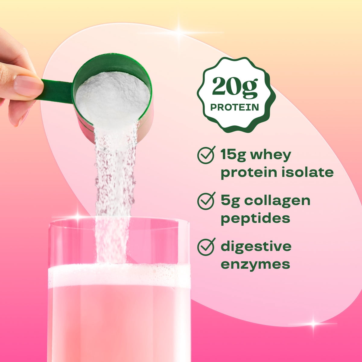 Bloom Nutrition Clear Protein, Raspberry Lemon, 10 Servings