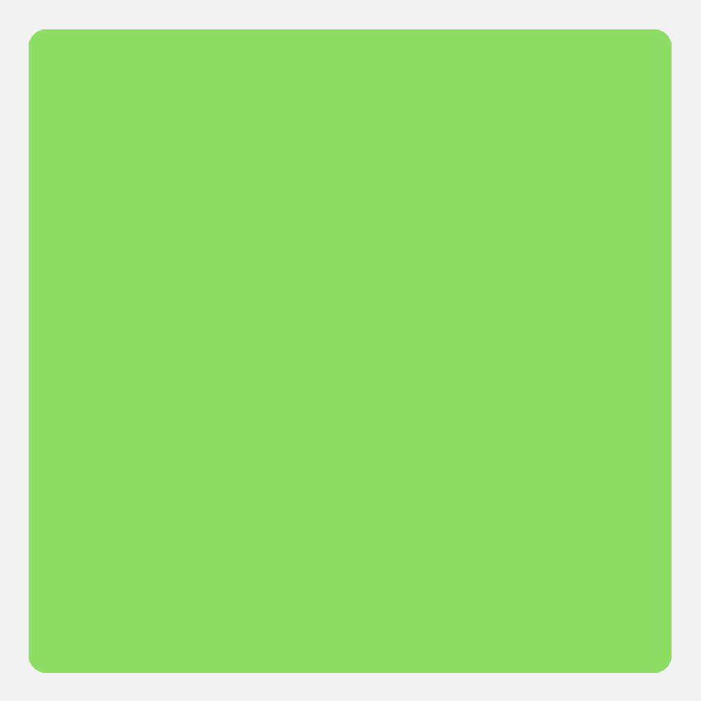 JAM Paper Standard Label Rolls, Square, 5 x 5, Neon Green, 125 Labels/Roll