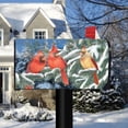 thumbnail image 2 of Briarwood Lane Winter Cardinal Trio Magnetic Mailbox Cover, 2 of 5