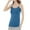 Blue-08, variant on HADST Women's Cropped Tank Top Spaghetti Strap Camisole Loose Fit Summer Flowy Shirt