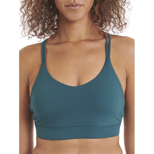 Athletic Works Women's Super Soft Strappy Sports Bra