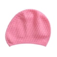 thumbnail image 2 of Gorro de natación unisex, gorro de baño, gorro de ducha, gorro de ducha para cabello rizado corto, mediano y largo Rosa, 2 of 9