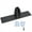1PCS, Black, variant on BE-TOOL 1/2Pcs Freestanding Partition Base Bracket Aluminum Alloy Guard Holder Base Countertop Partition Panels Base Clamp Black